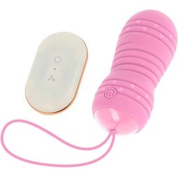 Huevo Control Remoto 7 Modos Rotación Rosa 1ud