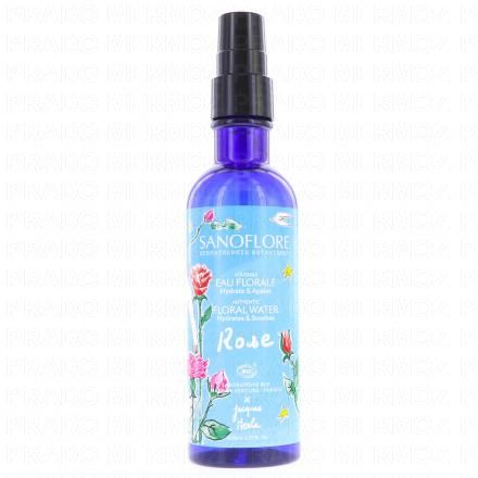 Véritable Eau Florale rose bio vaporisateur 200ml