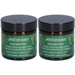 Avocado Pear Crème DE Nuit Booster DE Collagène