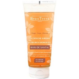 BeauTerra Gel Douche Surgras Bois de Santal 200ml