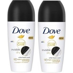 Invisible Dry Advanced Care Déodorant Roll-On 2x100ml