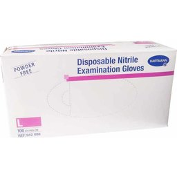 Gants Nitrile Taille L 100uts