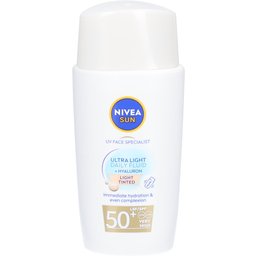 Sun Ultra Light Daily Fluid + Hyaluron | Light Tinted