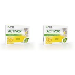 Activox® Pastilles pour la gorge sans sucre au miel