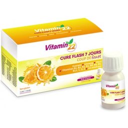 Vitamin'22 Cure Flash 7 Jours 7 Flacons Unidoses