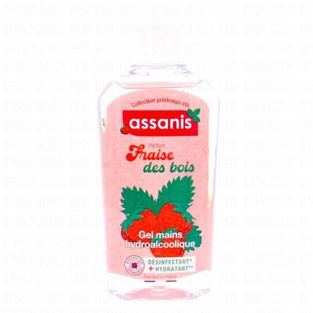 Lotion - Gel mains hydroalcoolique Fraise des bois flacon 80ml