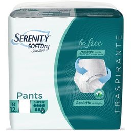 Pants Soft Dry Sensitive Super Couche Taille L 12uts
