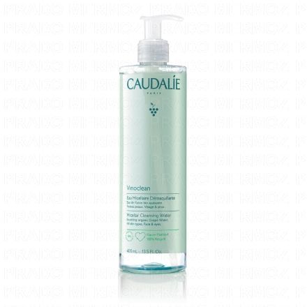 Vinoclean Eau micellaire démaquillante flacon 400ml