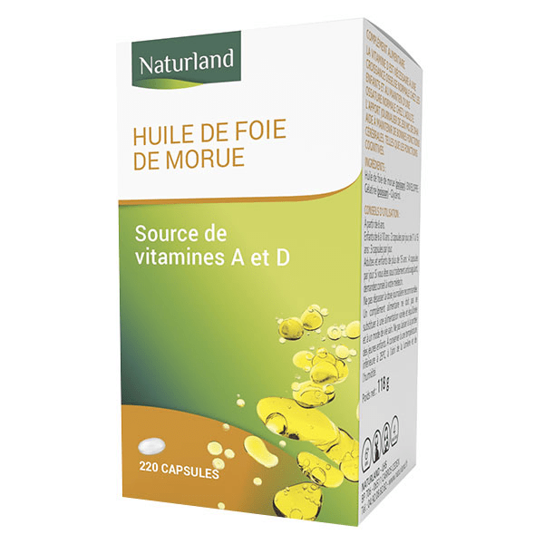 Huile de Foie de Morue 220 végécaps