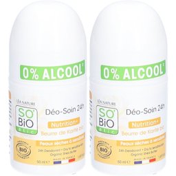 SO BIO Etic Déo Soin 24h Nutrition + Beurre de Karité Bio