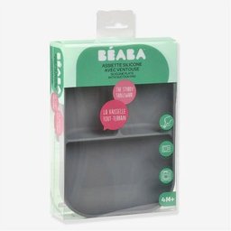 Plat Divisé Silicone Gris Minéral 1ut