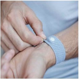 Bracelet de confort bleu de voyage 1pc