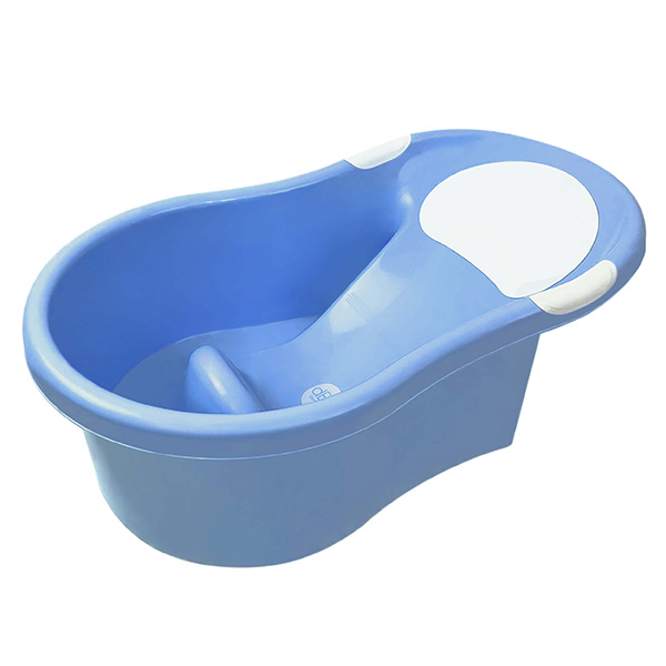Hygiène Baignoire avec Transat Intégré 0-6m Bleue