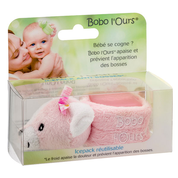 Bébé Bobo l'Ours Rose