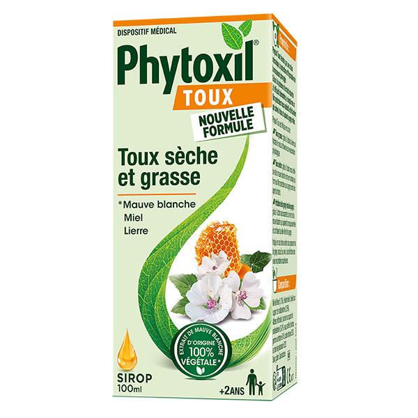 Phytoxil Toux Sirop - Soulage la toux sèche et toux grasse -​Dispositif médical​ - 100ml