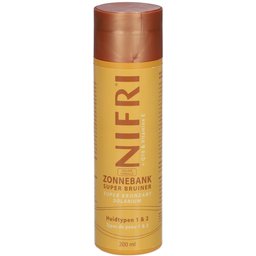 Nifri Super Bronzant Solarium Types de peau 1 et 2
