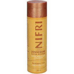 Super Bronzant Solarium Types de peau 1 et 2