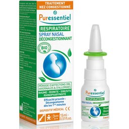Respiratoire Spray Nasal Décongestionnant aux HE BIO - 15 ml