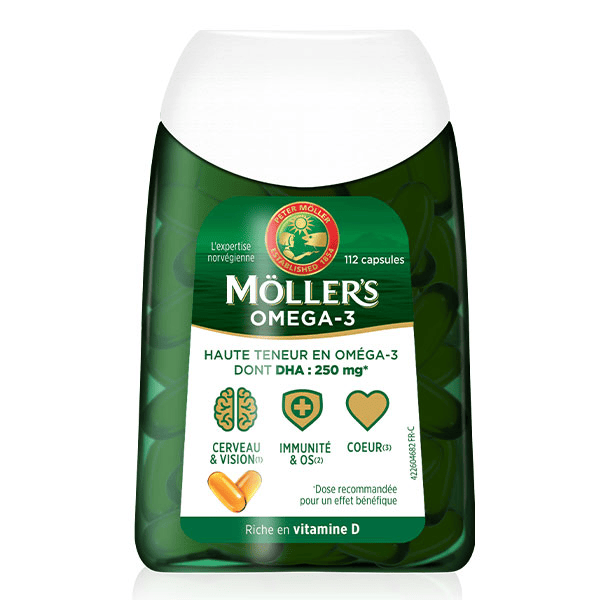Möller’s Oméga-3 Double 112 gélules