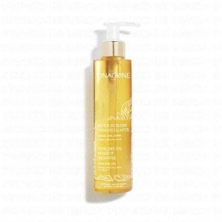 Huile sublime démaquillante flacon pompe 200 ml
