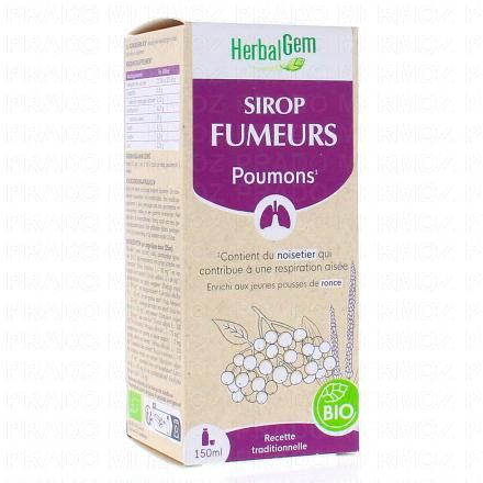 Sirop des fumeurs poumons bio 150ml