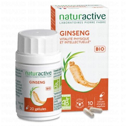 Elusanes Ginseng boîte 20 gélules