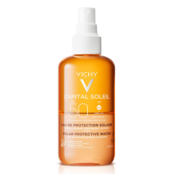Capital Soleil Eau de Protection Solaire Hâle Sublimé SPF50 200ml