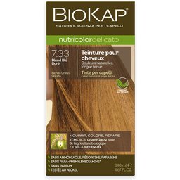 Biokap Nutricolor Delicato Teinture pour Cheveux 7.33 Blond Blé Doré