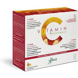 Vitamine C Naturocomplex - 100% naturelle et aide à réduire la fatigue - 20 sachets de granulés
