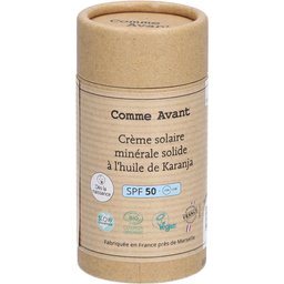 Crème solaire minérale solide Spf50