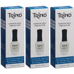 Trind® Keratin Nail Protector - Base protectrice et fortifiante pour ongles sensibles ou abîmés