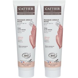 Masque à l'argile rose Bio