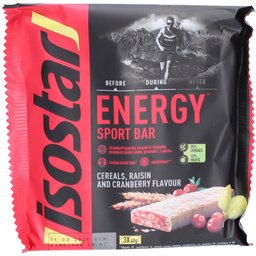 Isostar® Barres Energy Sport Cranberry