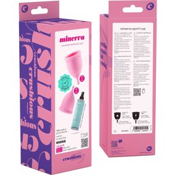 Set Copas Menstruales Minerva S+L + Bolsa + Limpiador