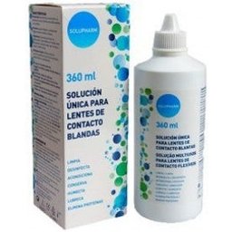 solution unique pour lentilles de contact souples 360ml