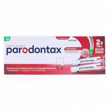 Dentifrice fluor lot de 2 tubes 75ml