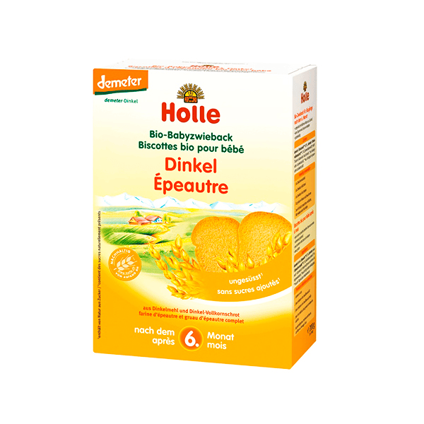 Biscottes Epeautre Bio +6m 2 x 100g
