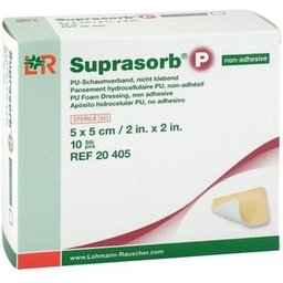 P Pansement Hydrocellulaire Non Adhésif 5x5cm 10uts