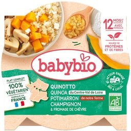 Quinotto Quinoa Potimarrons Champignon +12M 230 g