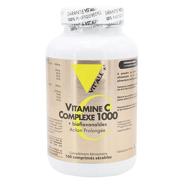 Vitamine C Complexe 1000 100 comprimés sécables