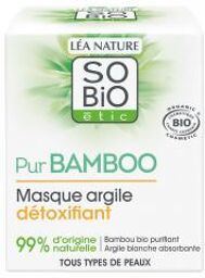 Pur Bamboo Masque Argile Détoxifiant Bio 50 ml - Pot 50 ml