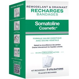 Somatoline Cosmetic® Recharges Bandages Remodelants & Drainants