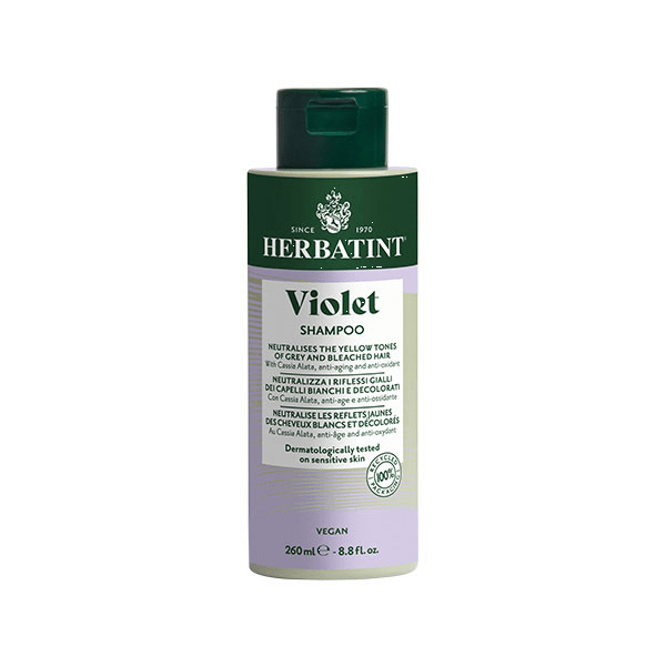 Shampooing Violet Pour Cheveux Blancs Et Décolorés 260 ml