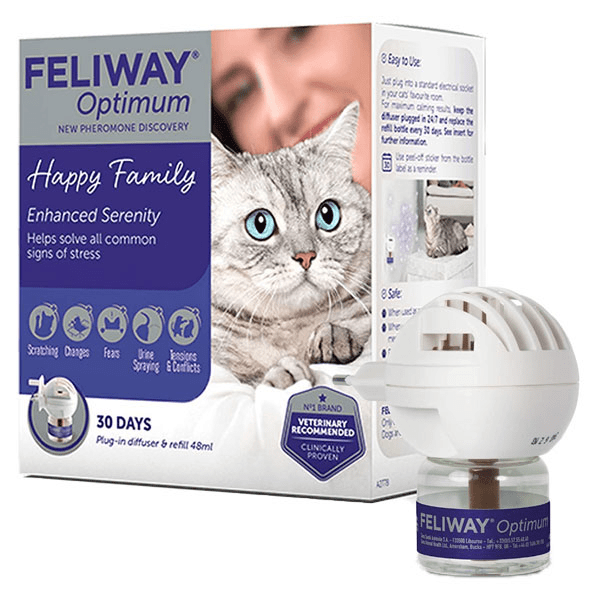 Optimum Kit complet Anti-stress chat nouvelle formule 30 jours