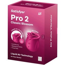 Pro2 Classic Blossom Air Pulse Vibrator 1ut