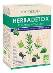 Phytoc Bio Herbadetox 20Ampx10Ml - Boîte 20 ampoules de 10 ml