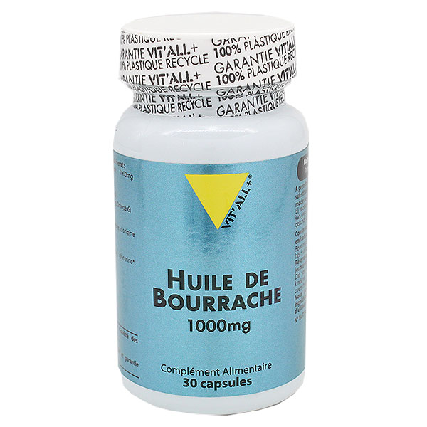 Huile de Bourrache 1000mg 30 capsules
