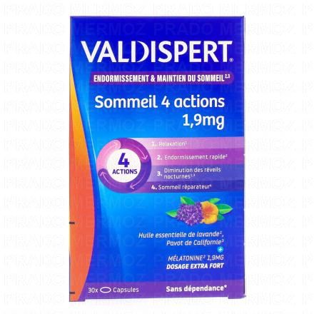 Sommeil 4 actions 1.9mg x30 capsules