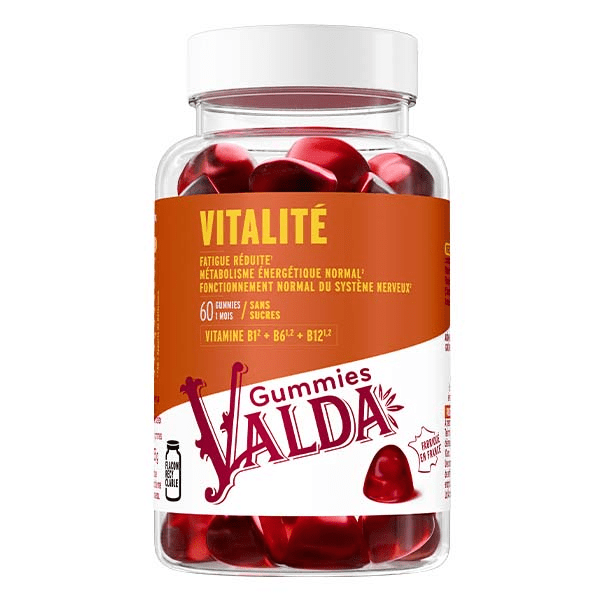 Gummies Vitalité, Arôme naturel - Goût myrtille