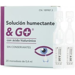Solución Humectante con Ácido Hialurónico 20x0,4ml
